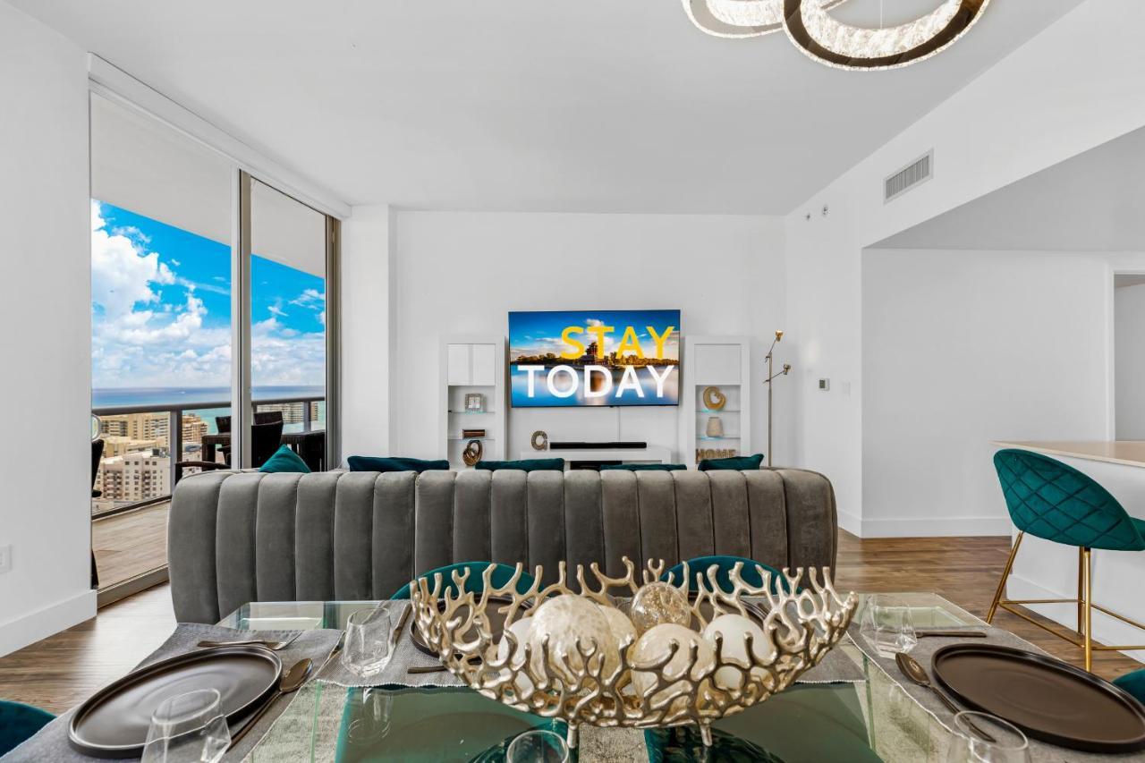 Beachwalk Resort - Penthouse In The Sky 3Bdr And 3Ba Luxury Condo Direct Ocean View Hallandale Beach Ngoại thất bức ảnh