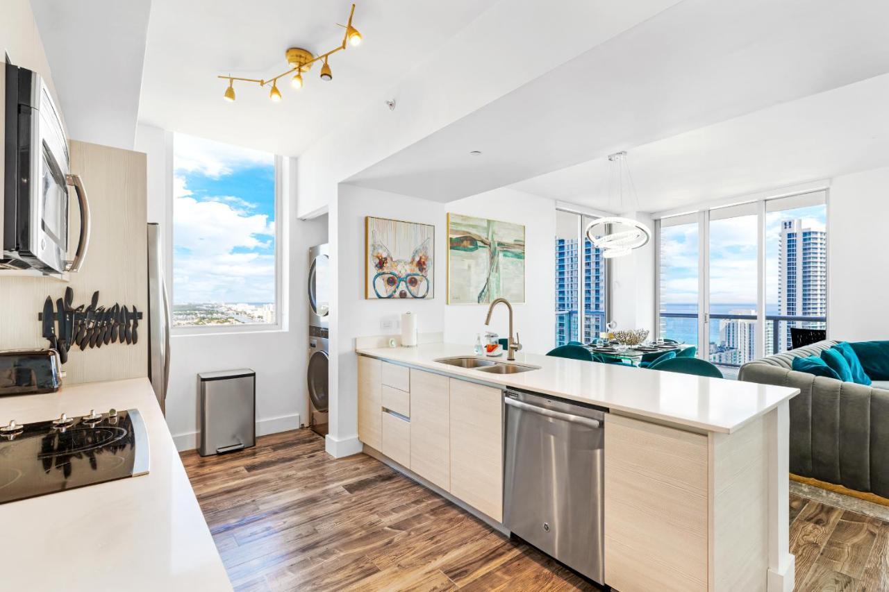 Beachwalk Resort - Penthouse In The Sky 3Bdr And 3Ba Luxury Condo Direct Ocean View Hallandale Beach Ngoại thất bức ảnh